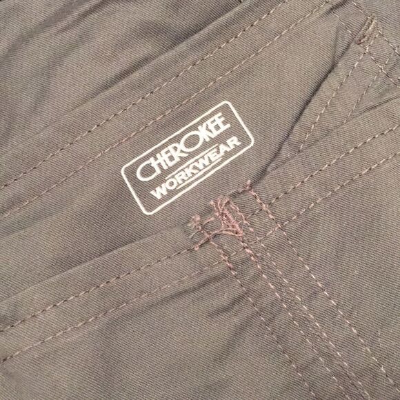 NWT Small Cherokee Contemporary Fit  dark navy blue scrubs core stretch - Picture 3 of 11